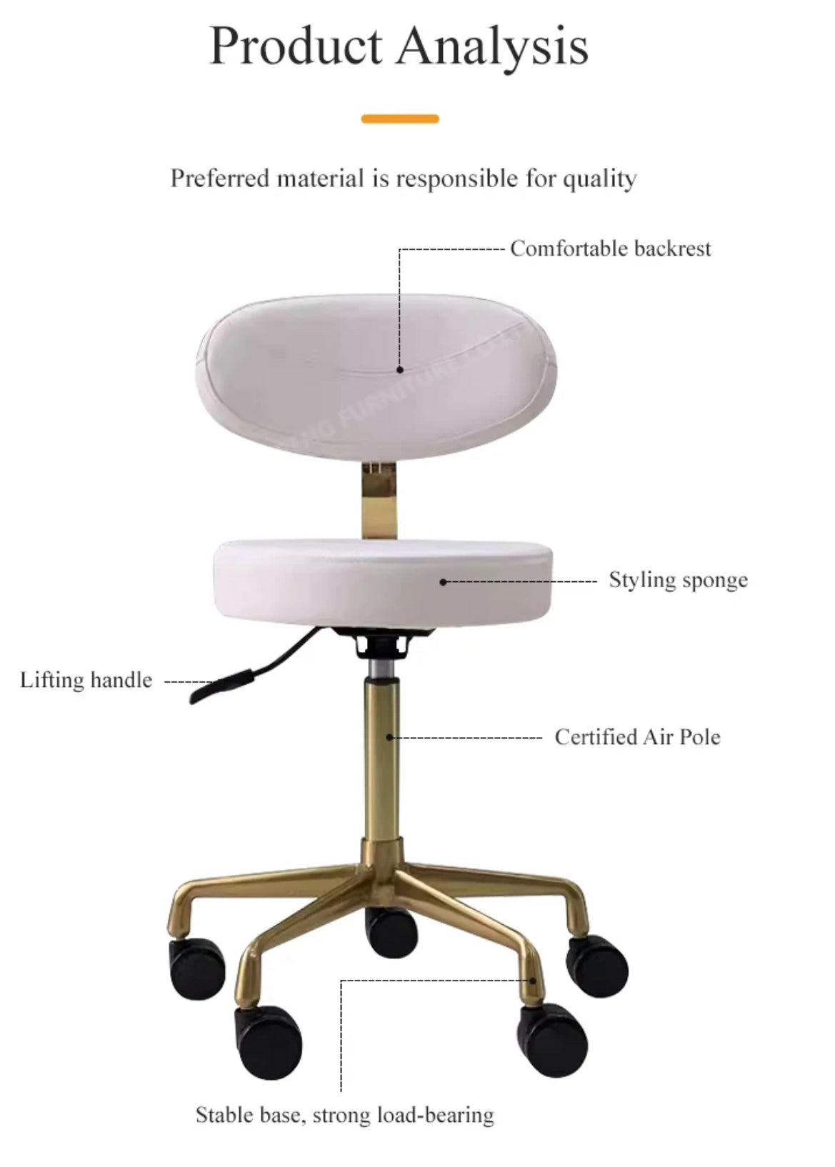 POSH PERCH STOOL