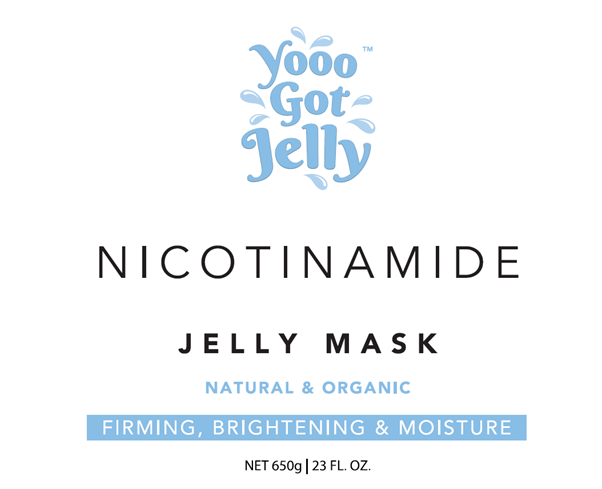 JUST RELEASED : NEW RELEASE : NICOTINAMIDE (NIACINAMIDE) JELLY MASK – FIRMING & CLARITY