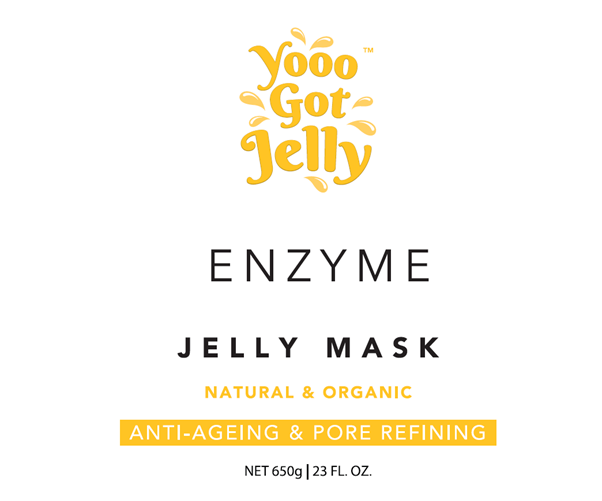 JUST RELEASED : NEW RELEASE : ENZYME JELLY MASK – ANTI-AGING & PORE REFINING