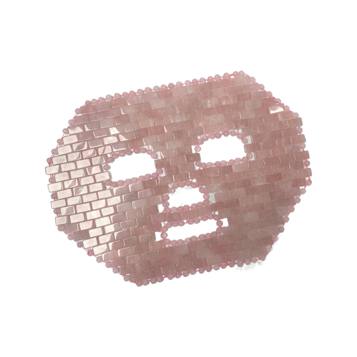Rose Quartz Stone Face Mask