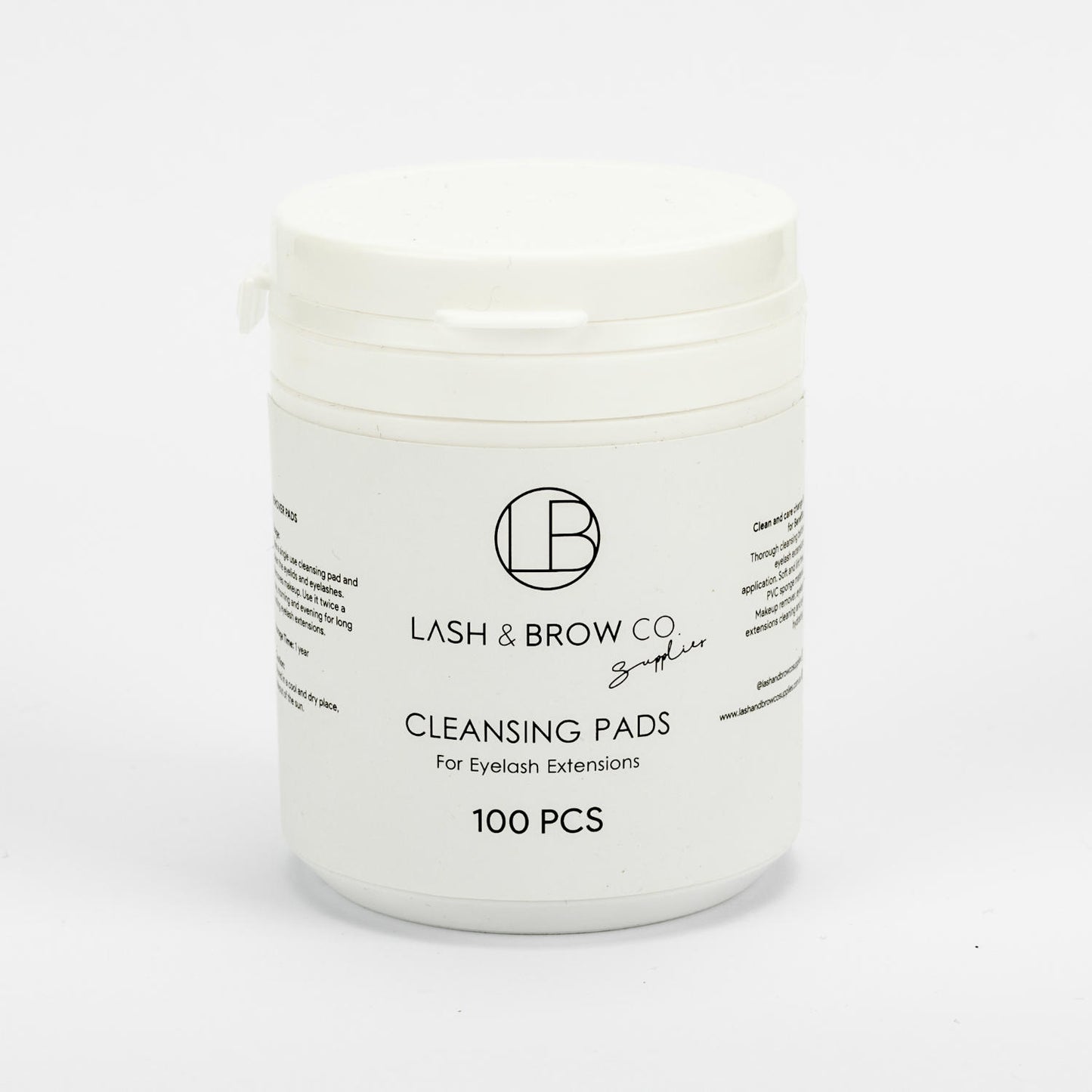 EYELASH CLEANSING PADS