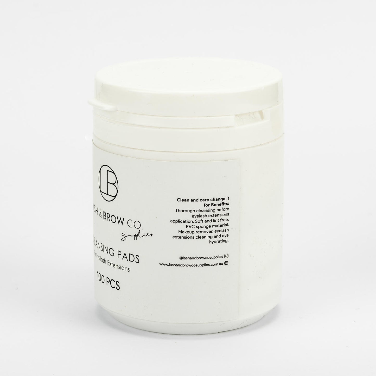 EYELASH CLEANSING PADS