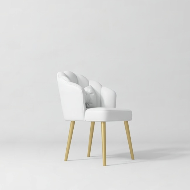 ROKK IVORY ÉLAN MANICURE CHAIR