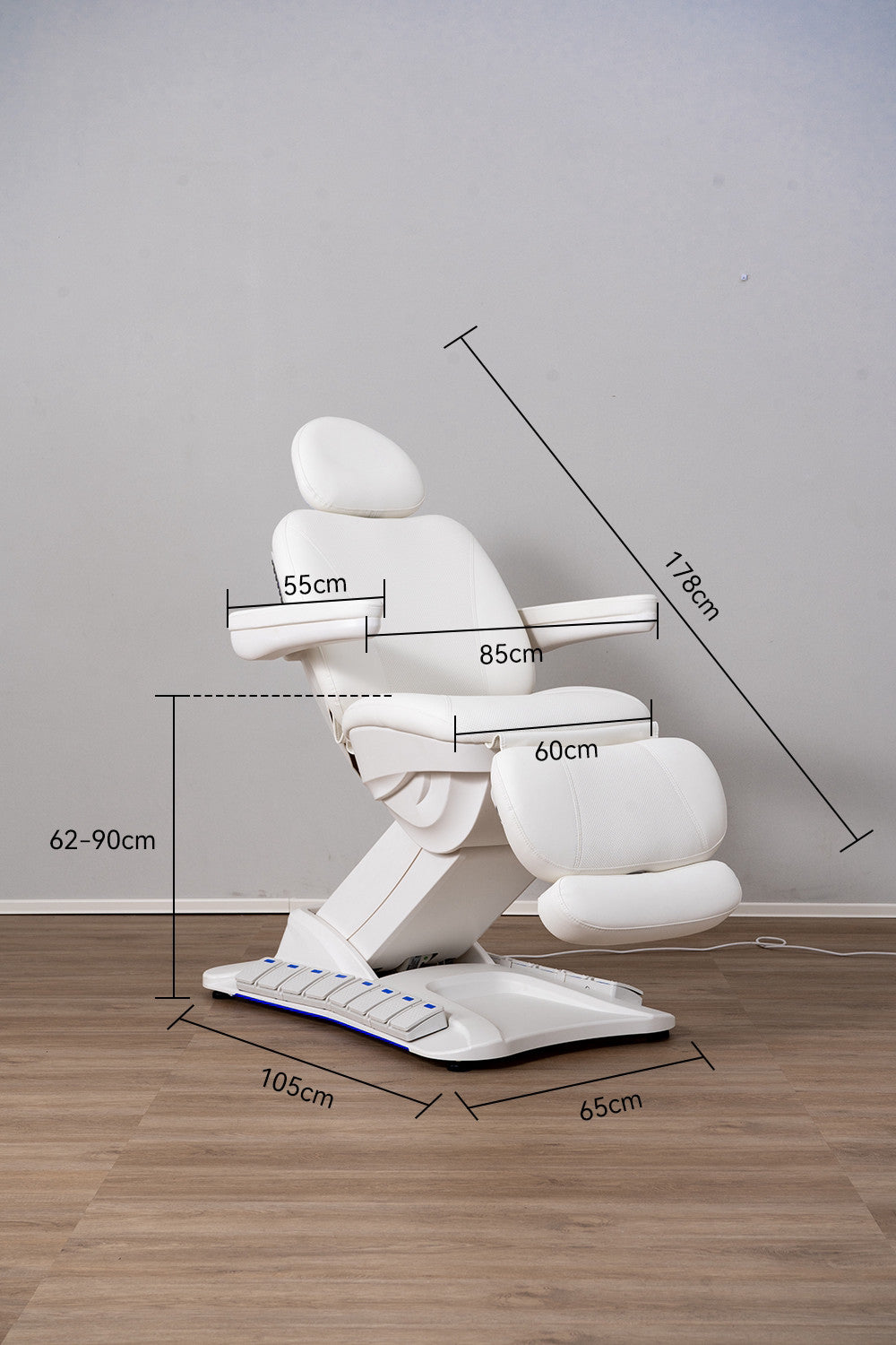 ROKK VANTAGE ELITE™ Clinical Aesthetic Bed - Aesthetics Heated/Tilt/Lumbar Edition Bed