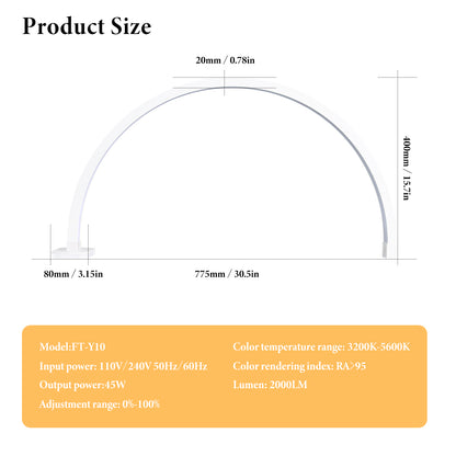 LUNA GLOW BEAUTY MOON LIGHT - NAIL/DESK