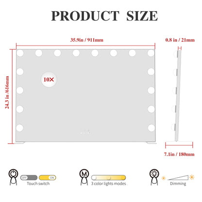 ELYSIAN LUMIÈRE VANITY MIRROR