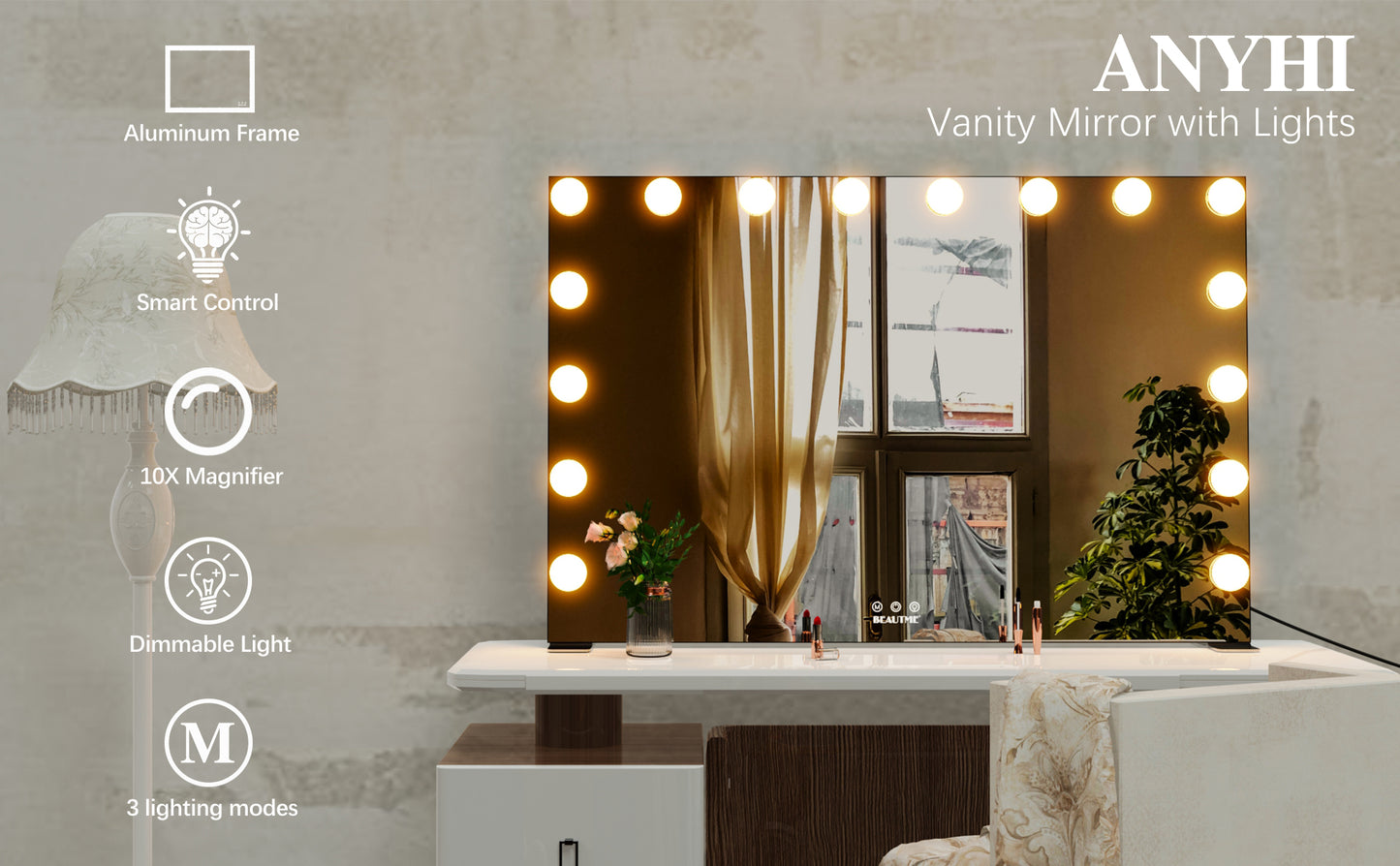 ELYSIAN LUMIÈRE VANITY MIRROR