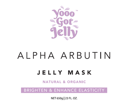 JUST RELEASED  : ALPHA ARBUTIN JELLY MASK – BRIGHTENING & ELASTICITY