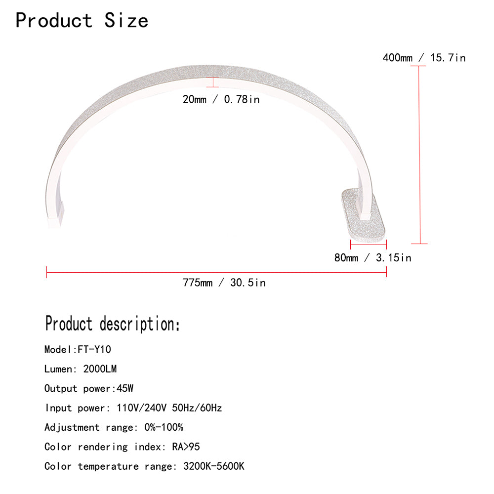 LUNA GLOW BEAUTY MOON LIGHT - NAIL/DESK