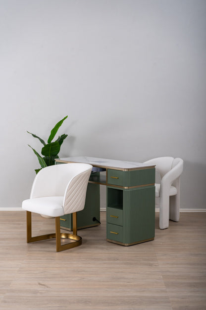 ROKK BLUSH AURELIA MANICURE CHAIR