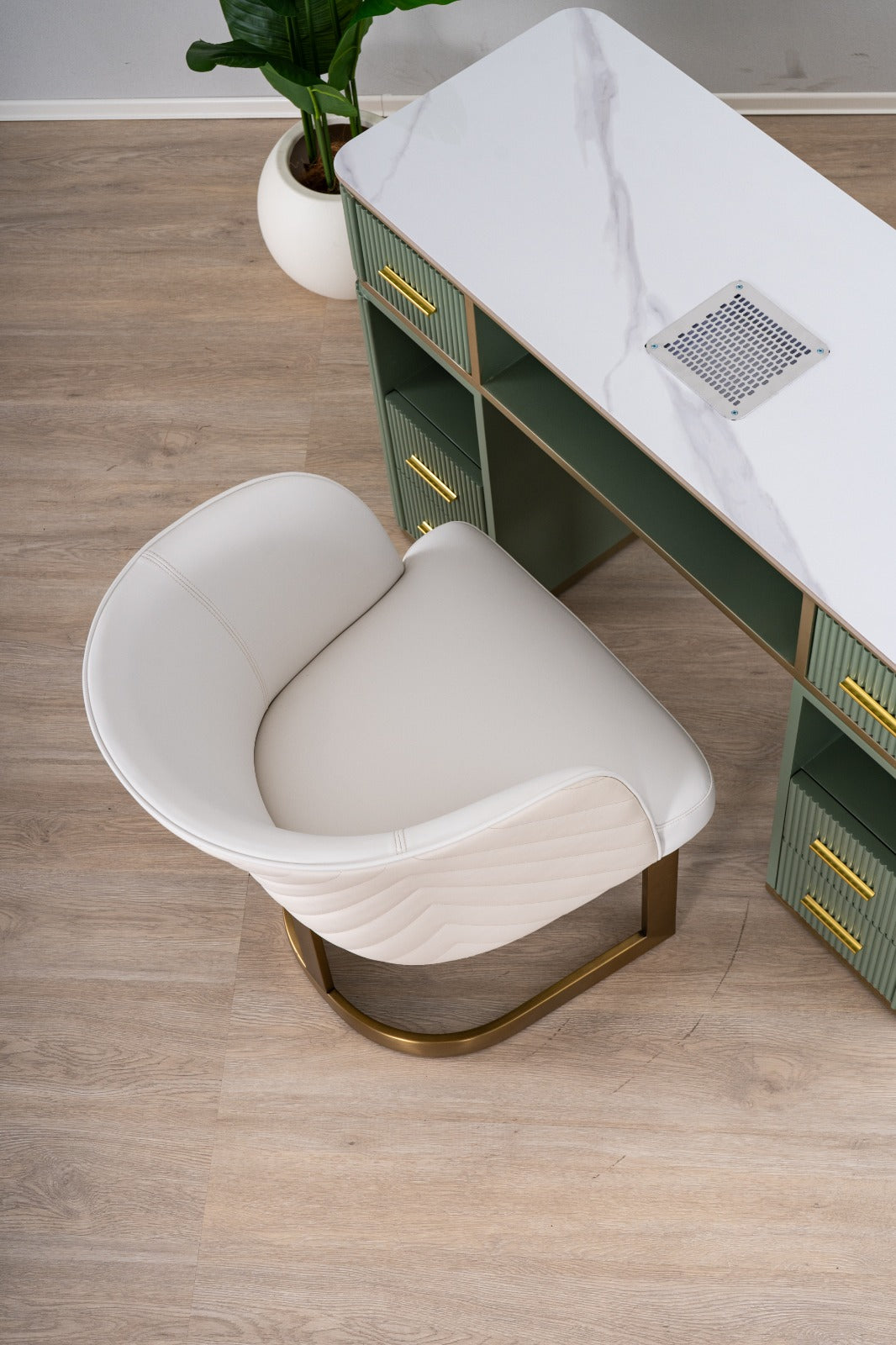 ROKK BLUSH AURELIA MANICURE CHAIR