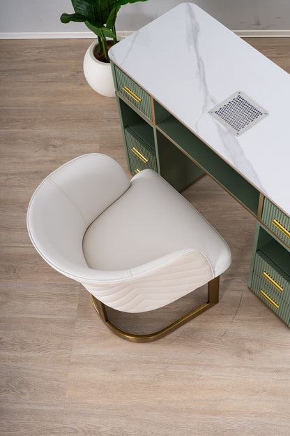 ROKK BLUSH AURELIA MANICURE CHAIR