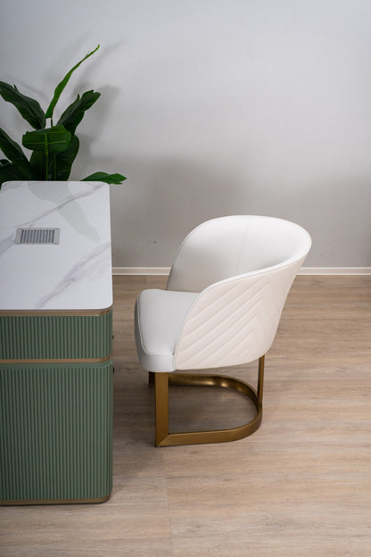 ROKK BLUSH AURELIA MANICURE CHAIR