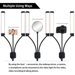 Professional LED Salon Light - Dual Arm