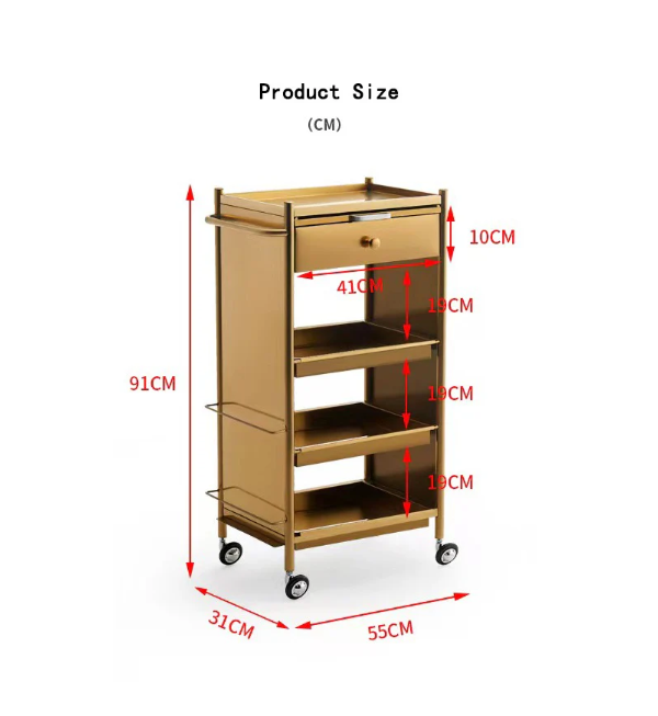 ROKK ELITE BEAUTY TROLLEY