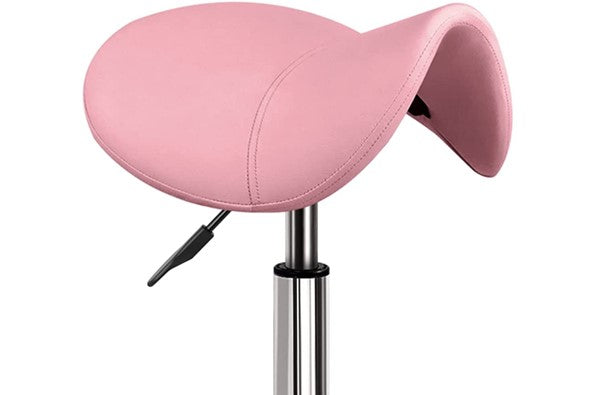 LUXURY AURA BEAUTY SADDLE STOOL