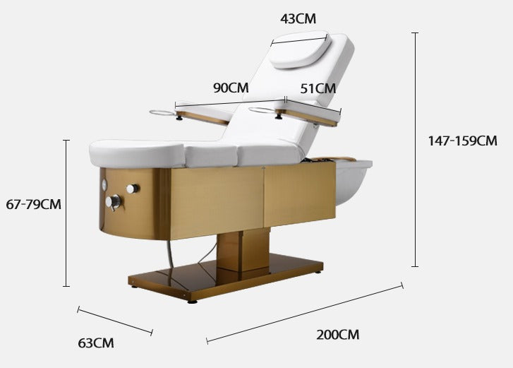 ROKK ROYAL - Japanese Head Spa, Pedicure and Massage COMBO - PLUMBED