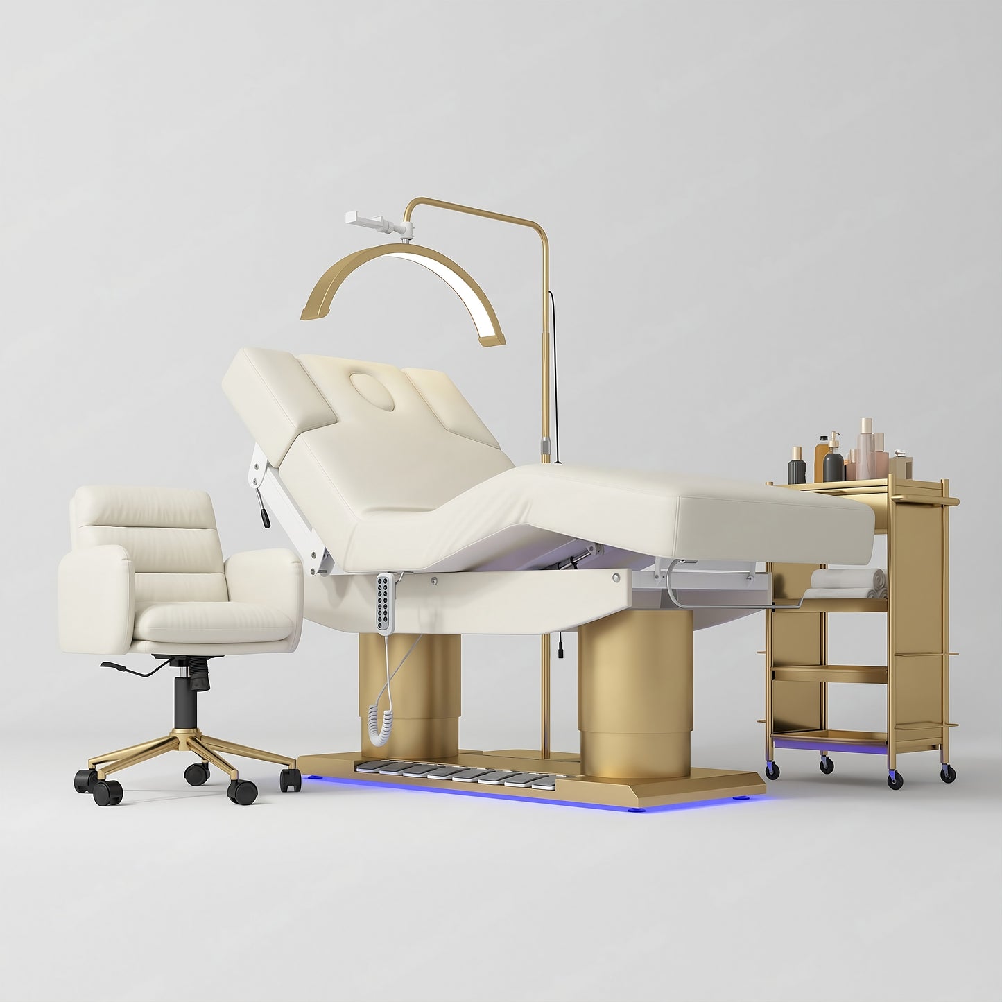 INFINITE GLOW BY ROKK (ELECTRIC) - Aesthetics Heated/Tilt Edition Bed