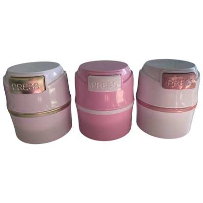 GLUE STORAGE CONTAINER WITH AIR TIGHT BUTTON
