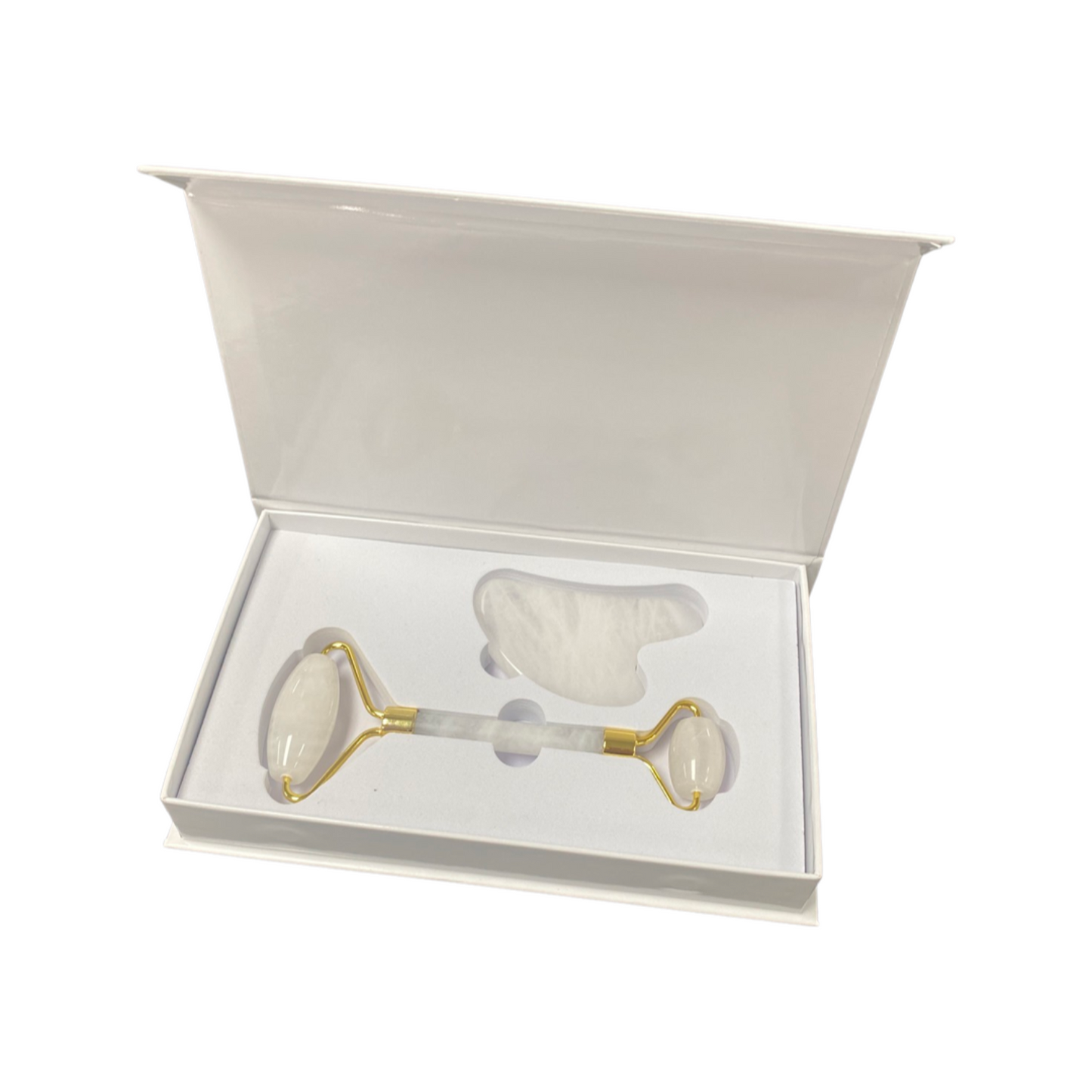 Face Roller + Gua Sha Set