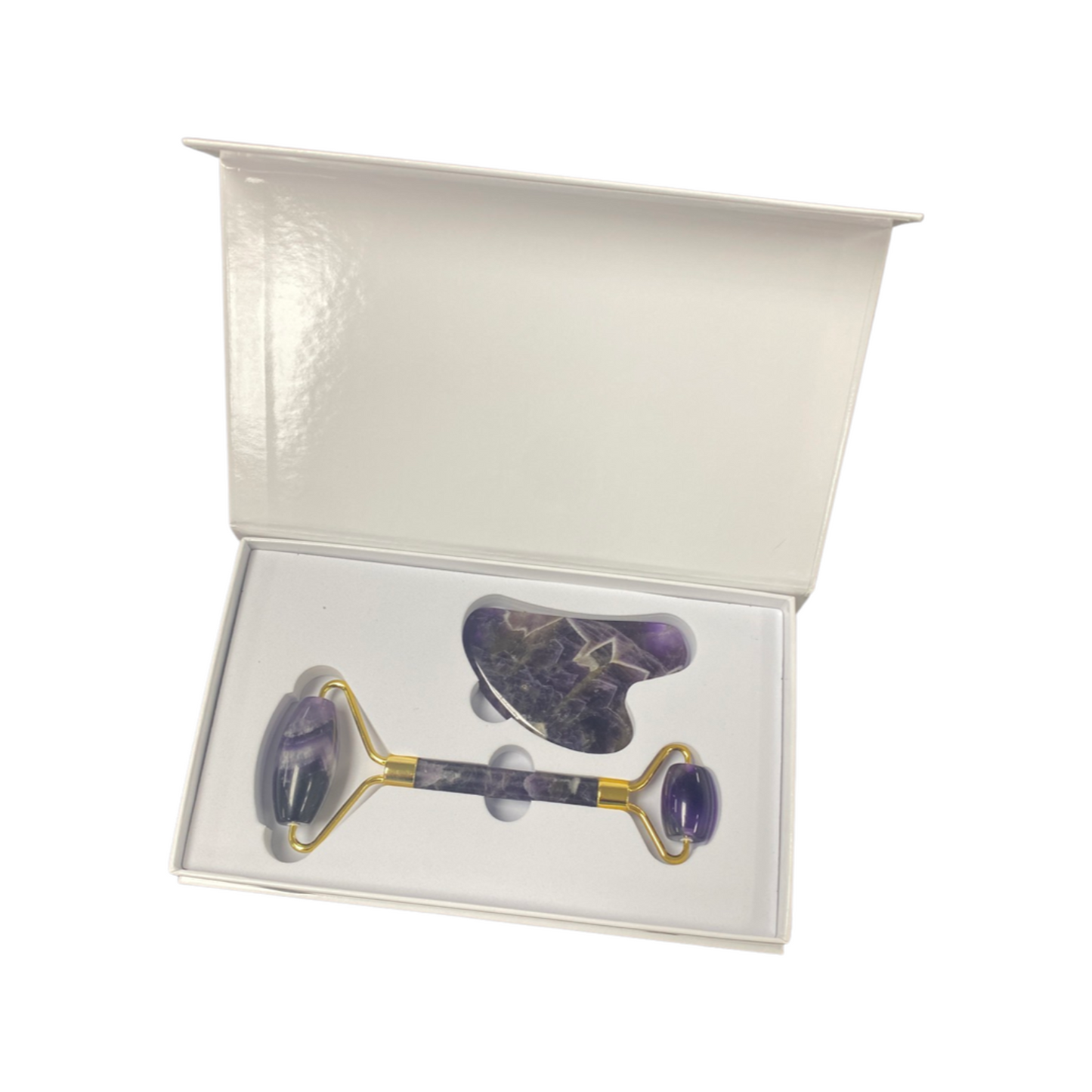 Face Roller + Gua Sha Set