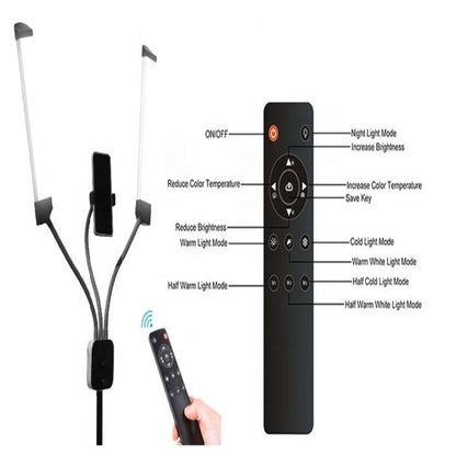 Professional LED Salon Light - Dual Arm