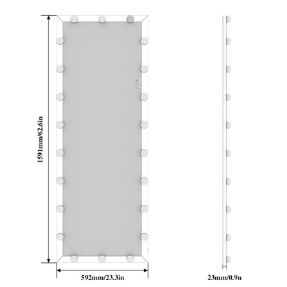 CELESTIAL RADIANCE FULL-LENGTH MIRROR