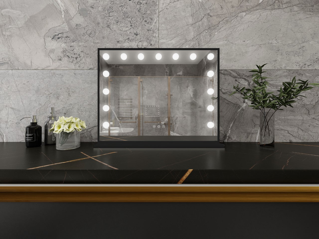 HOLLYWOOD LUXE GLAM VANITY MIRROR