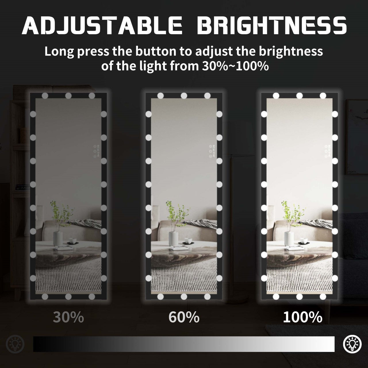 CELESTIAL RADIANCE FULL-LENGTH MIRROR